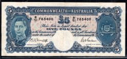 R51 783 400 Five Pounds Australia