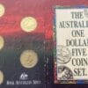 Australian 1.00 Five Coin Set Obverse